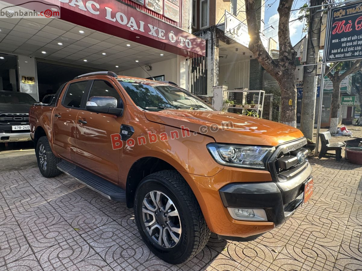 Bán ô tô Ford Ranger Wildtrak 3.2L 4x4 AT - 2016 - xe cũ