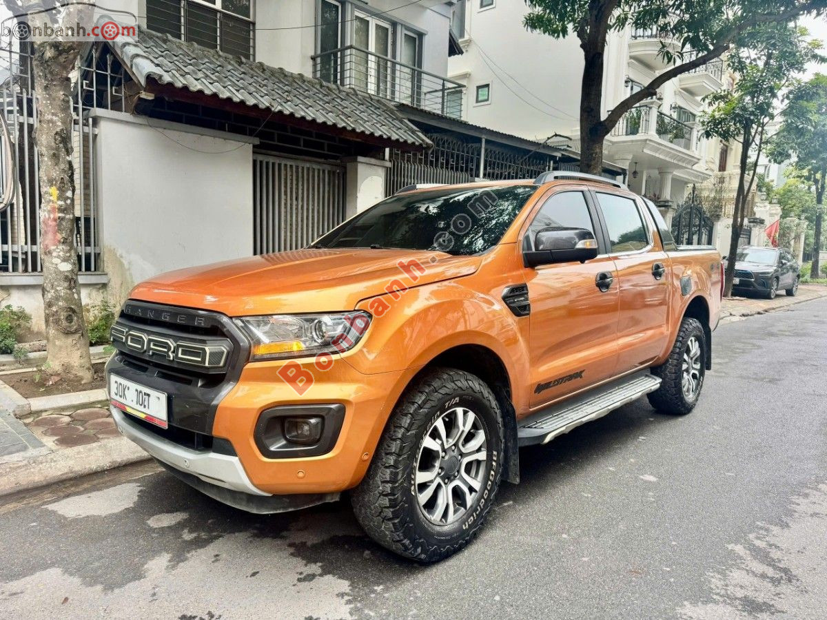 Bán ô tô Ford Ranger Wildtrak 2.0L 4x4 AT - 2018 - xe cũ