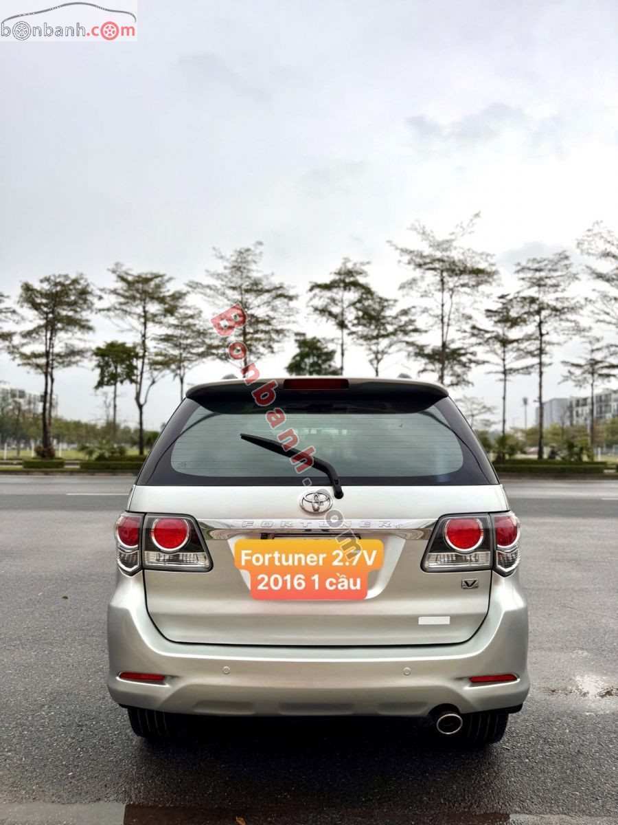 Bán ô tô Toyota Fortuner 2.7V 4X2 AT - 2016 - xe cũ