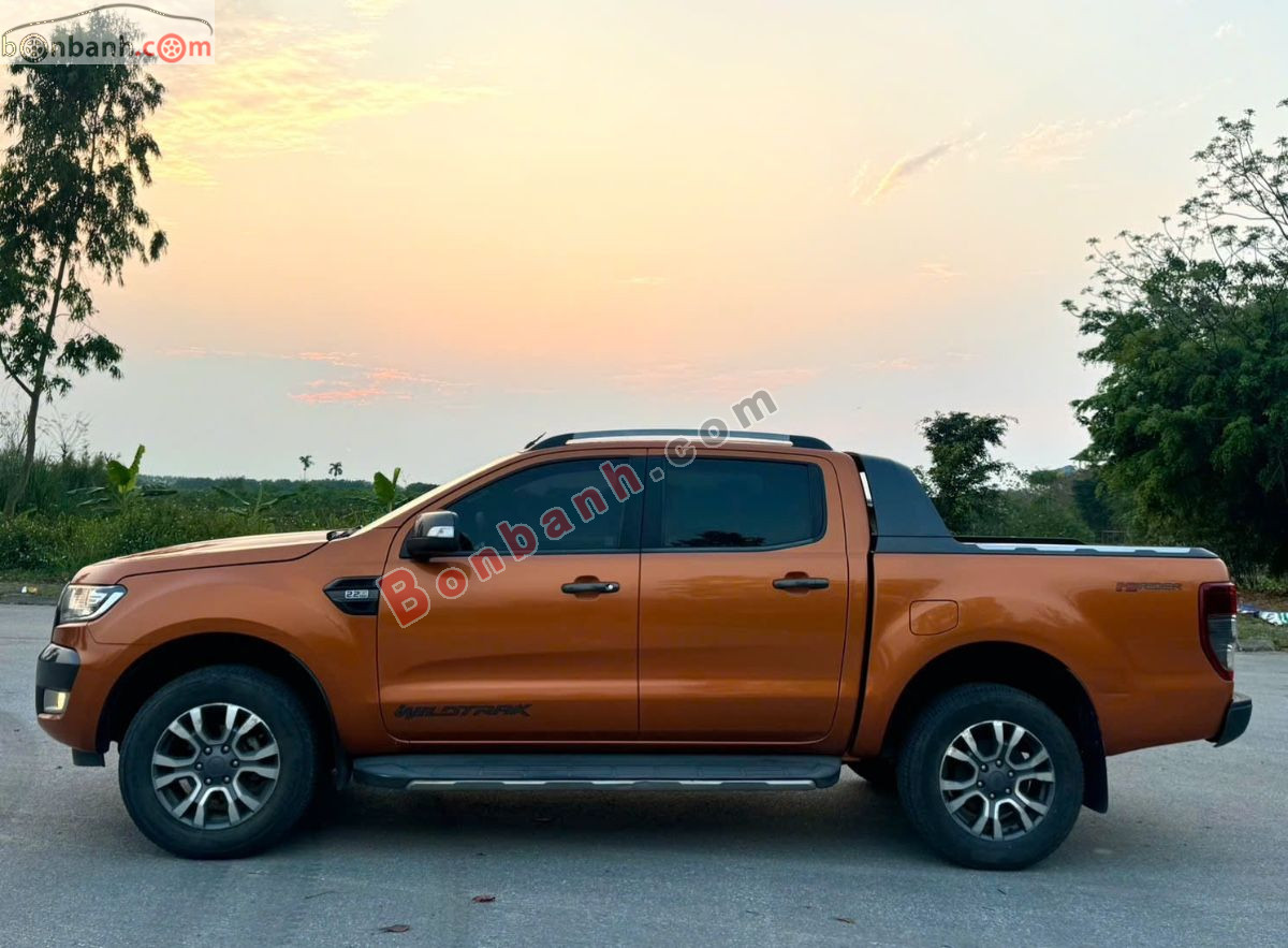 Bán ô tô Ford Ranger Wildtrak 2.2L 4x2 AT - 2017 - xe cũ