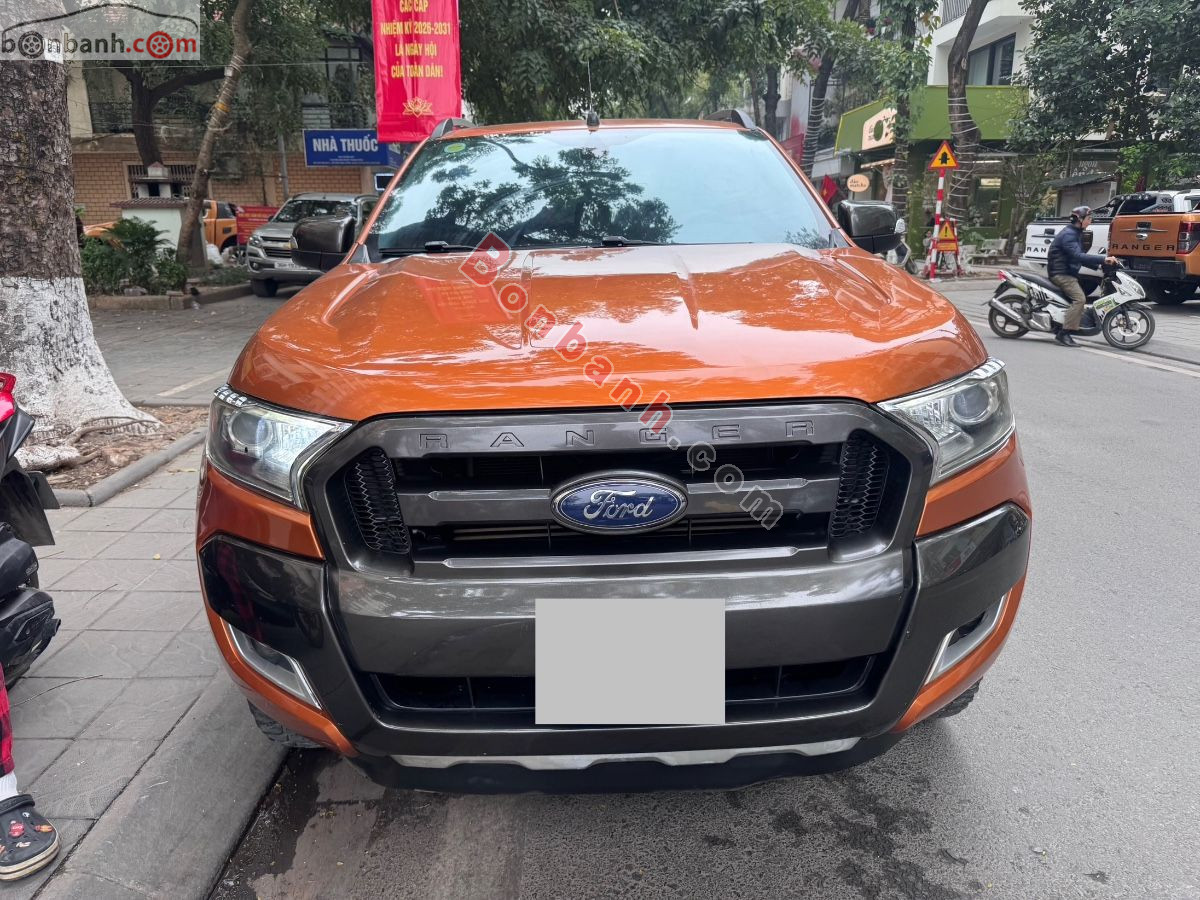 Bán ô tô Ford Ranger Wildtrak 2.2L 4x2 AT - 2017 - xe cũ