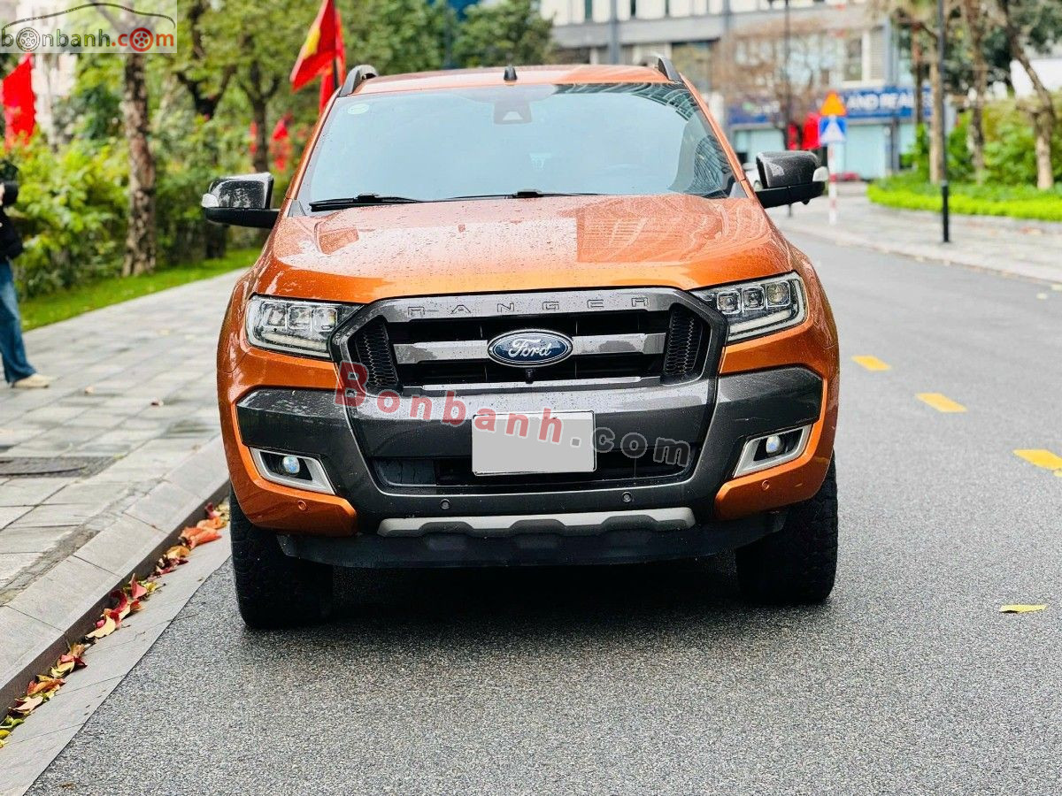 Bán ô tô Ford Ranger Wildtrak 3.2L 4x4 AT - 2017 - xe cũ