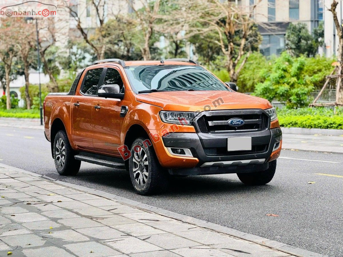 Bán ô tô Ford Ranger Wildtrak 3.2L 4x4 AT - 2017 - xe cũ