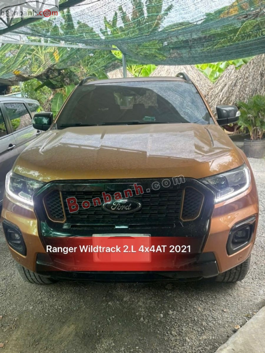 Bán ô tô Ford Ranger Wildtrak 2.0L 4x4 AT - 2021 - xe cũ