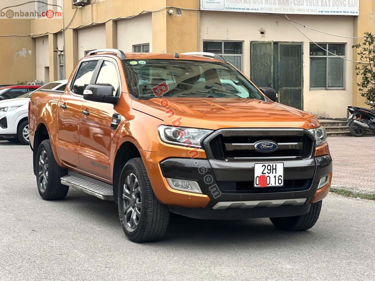 Bán ô tô Ford Ranger Wildtrak 3.2L 4x4 AT - 2016 - xe cũ