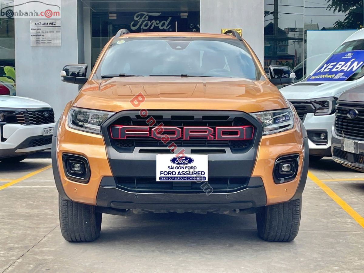 Bán ô tô Ford Ranger Wildtrak 2.0L 4x4 AT - 2022 - xe cũ