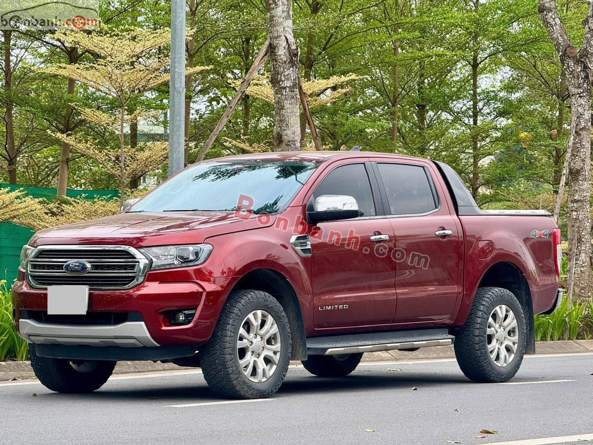 Bán ô tô Ford Ranger Limited 2.0L 4x4 AT - 2020 - xe cũ
