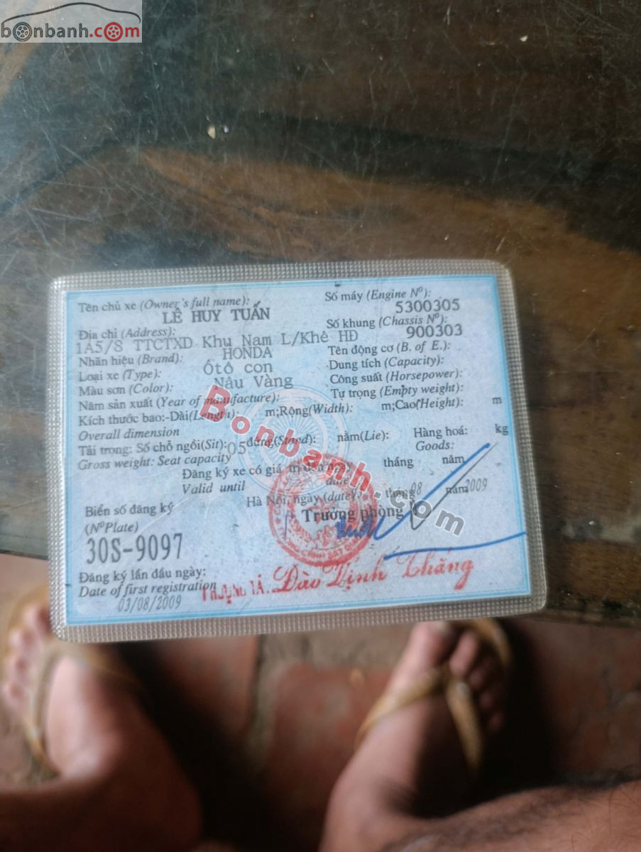 Bán ô tô Honda Civic 1.8 MT - 2009 - xe cũ