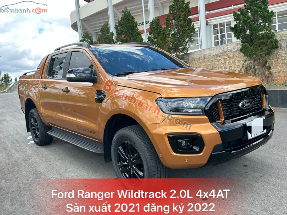 Bán ô tô Ford Ranger Wildtrak 2.0L 4x4 AT - 2021 - xe cũ