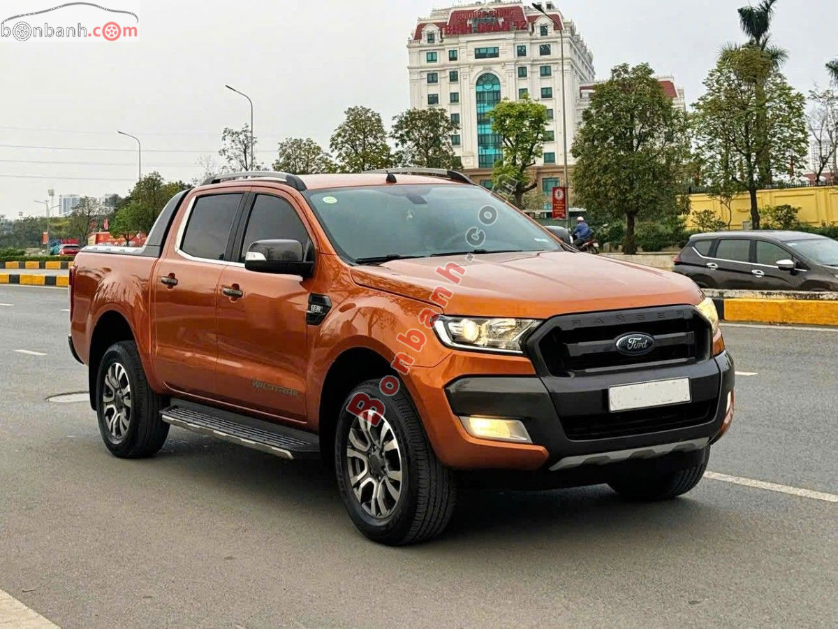 Bán ô tô Ford Ranger Wildtrak 2.2L 4x2 AT - 2017 - xe cũ