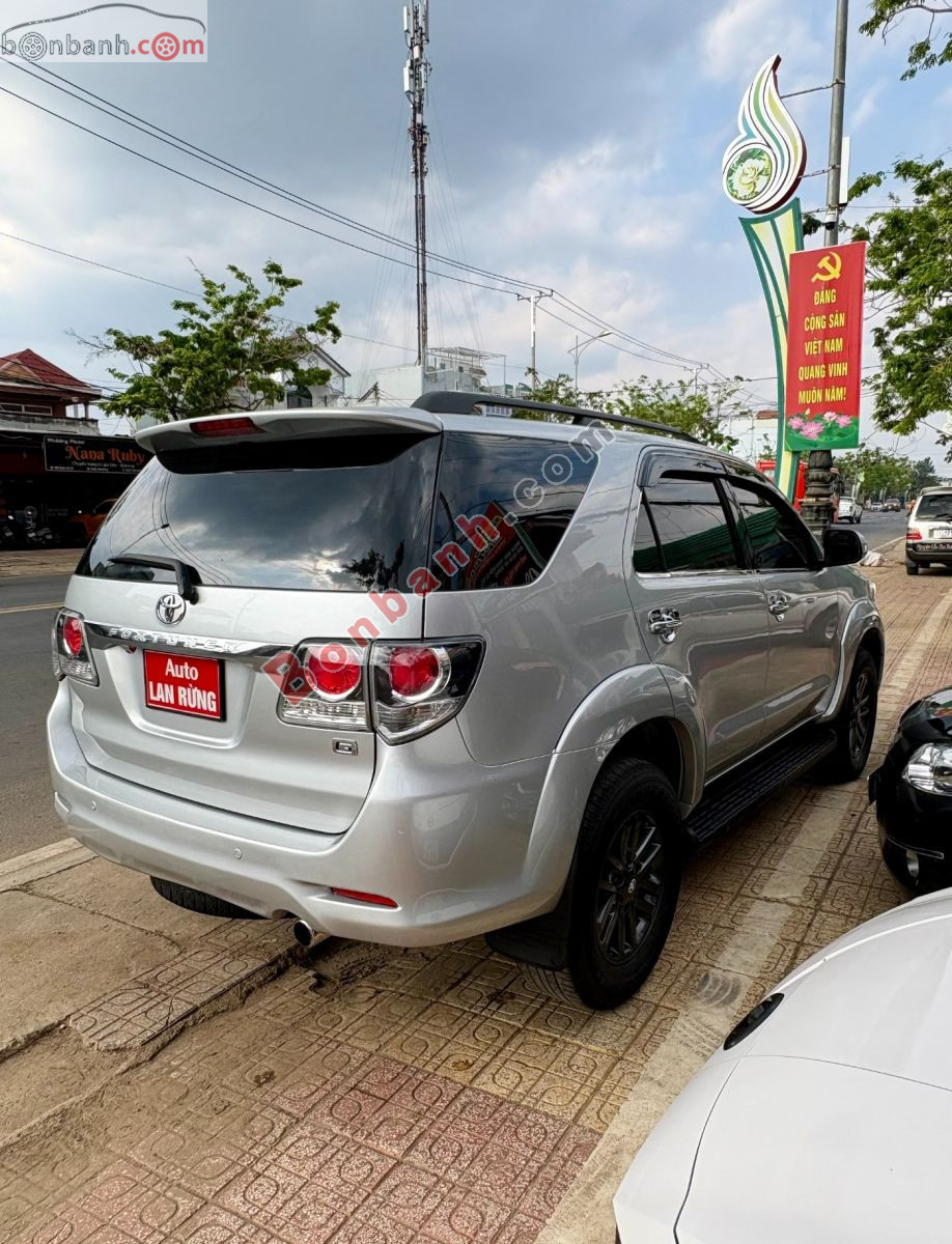 Bán ô tô Toyota Fortuner 2.5G - 2015 - xe cũ