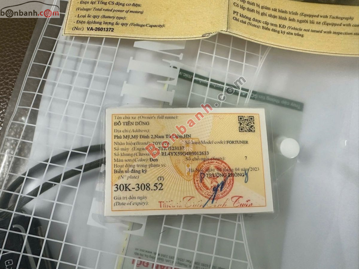 Bán ô tô Toyota Fortuner 2.7V 4x4 AT - 2011 - xe cũ