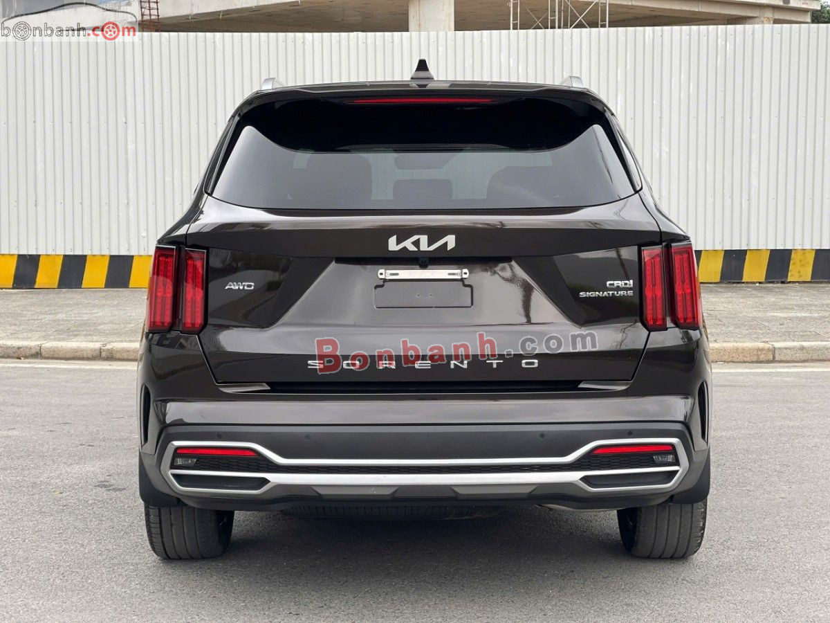 Bán ô tô Kia Sorento Signature 2.2 AT AWD 7S - 2021 - xe cũ