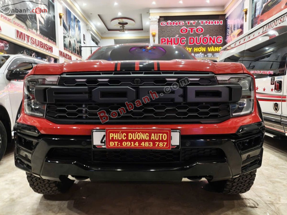 Bán ô tô Ford Ranger Raptor 2.0L 4x4 AT - 2024 - xe cũ