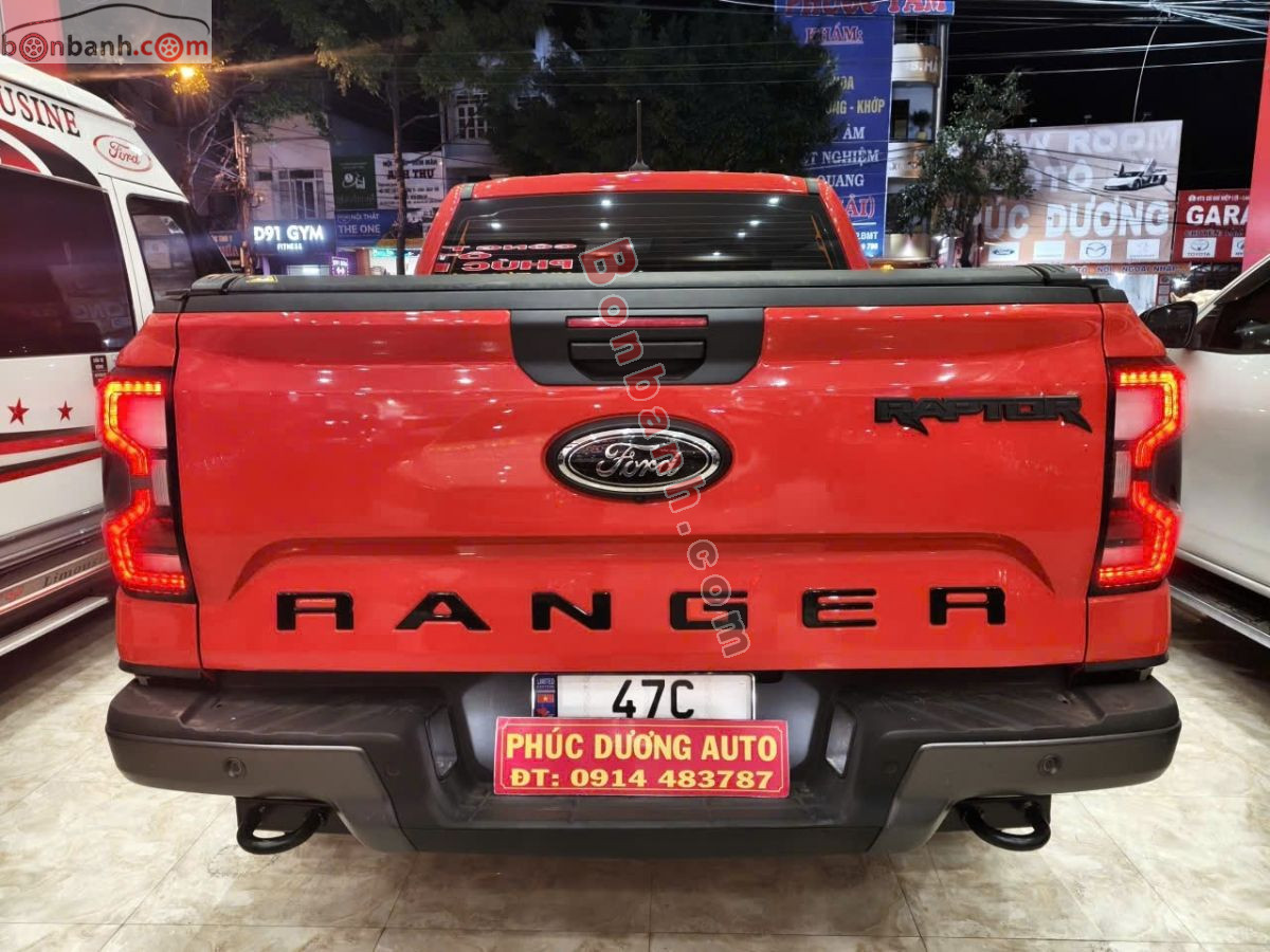 Bán ô tô Ford Ranger Raptor 2.0L 4x4 AT - 2024 - xe cũ