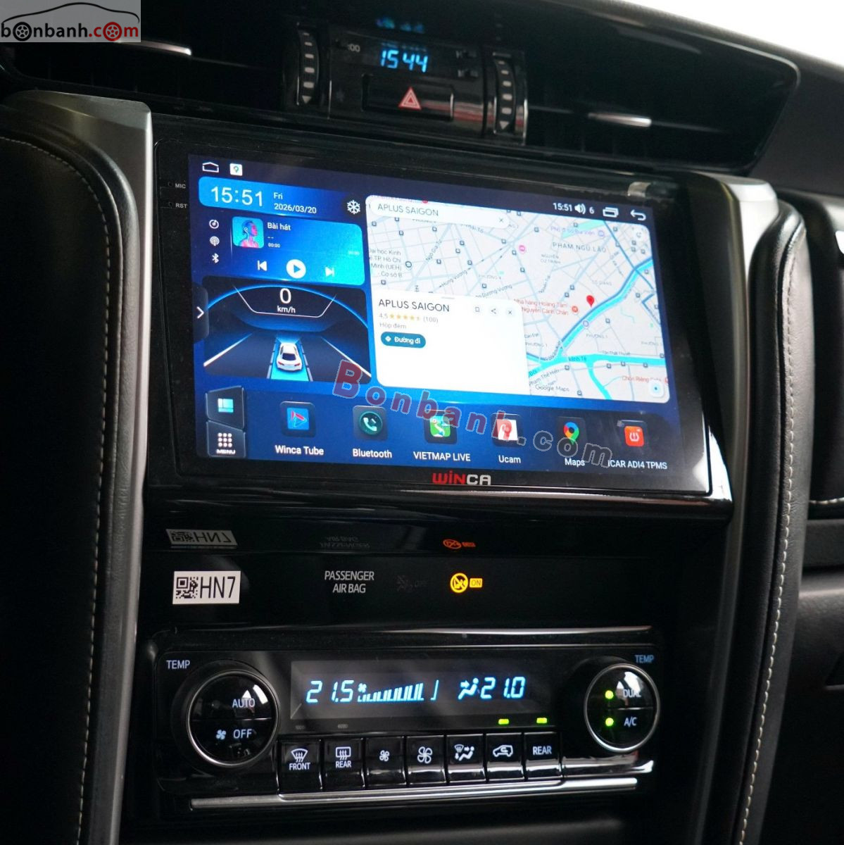 Bán ô tô Toyota Fortuner 2.4L 4x2 AT - 2022 - xe cũ