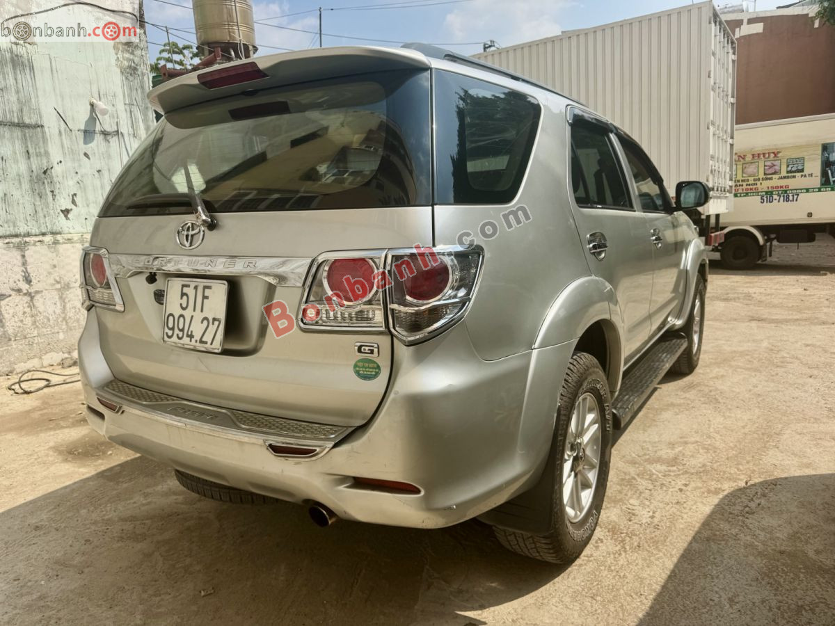 Bán ô tô Toyota Fortuner 2.5G - 2012 - xe cũ