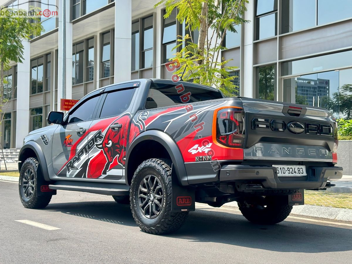 Bán ô tô Ford Ranger Raptor 2.0L 4x4 AT - 2023 - xe cũ