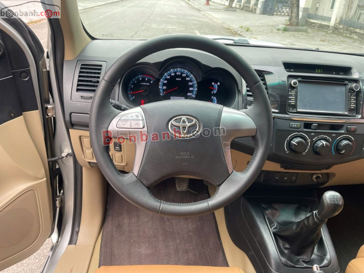 Bán ô tô Toyota Fortuner 2.5G - 2015 - xe cũ