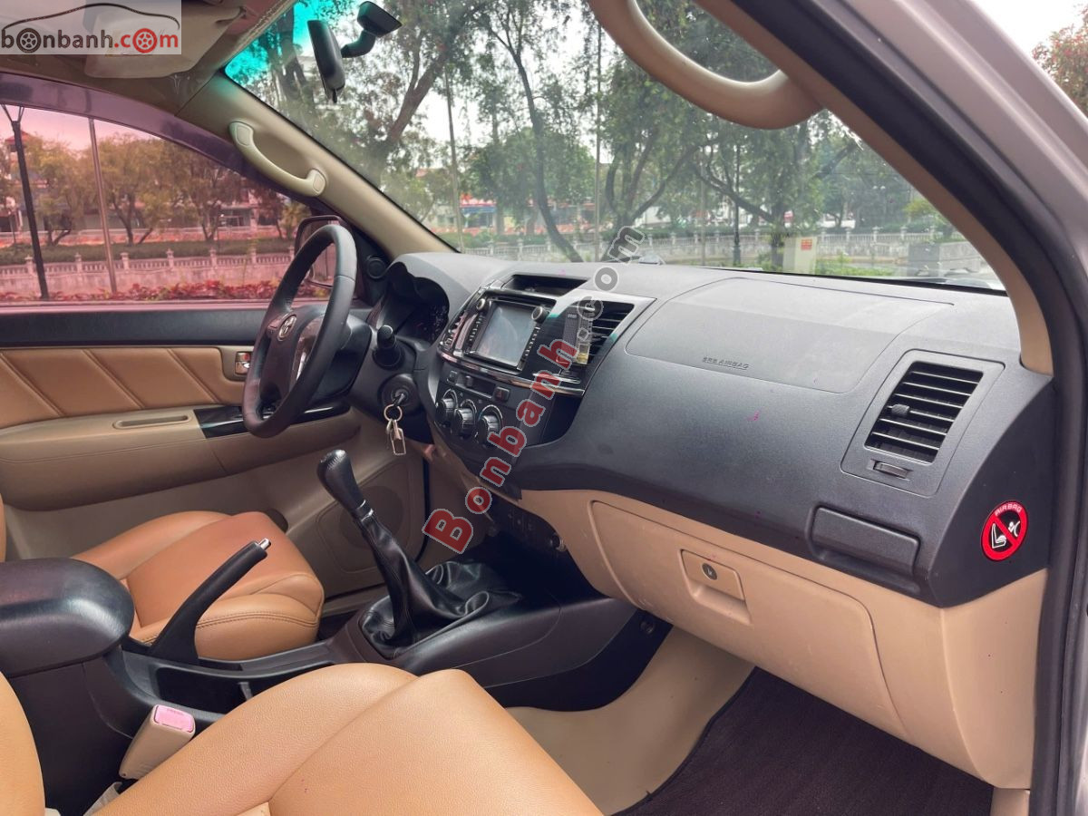 Bán ô tô Toyota Fortuner 2.5G - 2015 - xe cũ