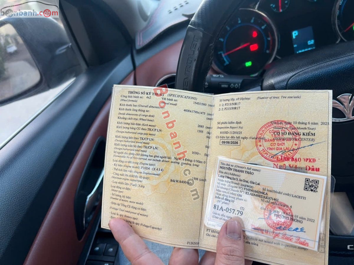 Bán ô tô Daewoo Lacetti CDX 1.6 AT - 2010 - xe cũ