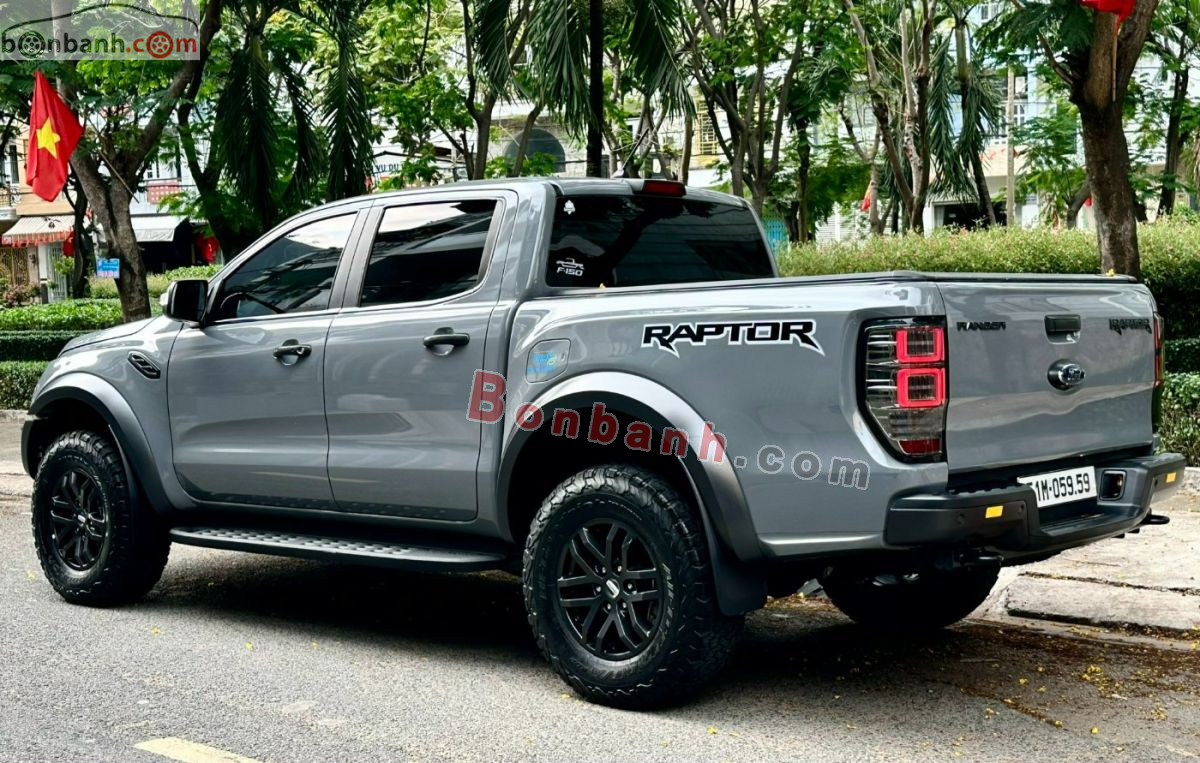 Bán ô tô Ford Ranger Raptor 2.0L 4x4 AT - 2022 - xe cũ