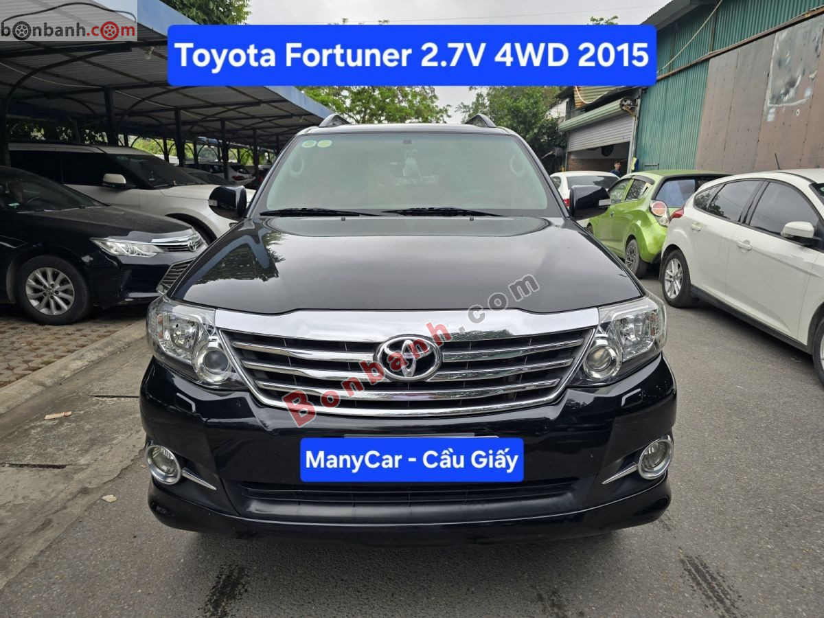 Bán ô tô Toyota Fortuner 2.7V 4x4 AT - 2015 - xe cũ