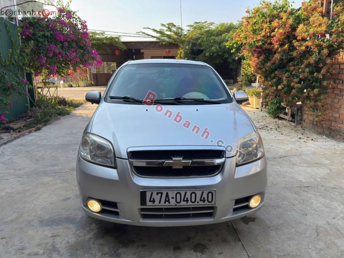 Bán ô tô Chevrolet Aveo 1.5 MT - 2012 - xe cũ