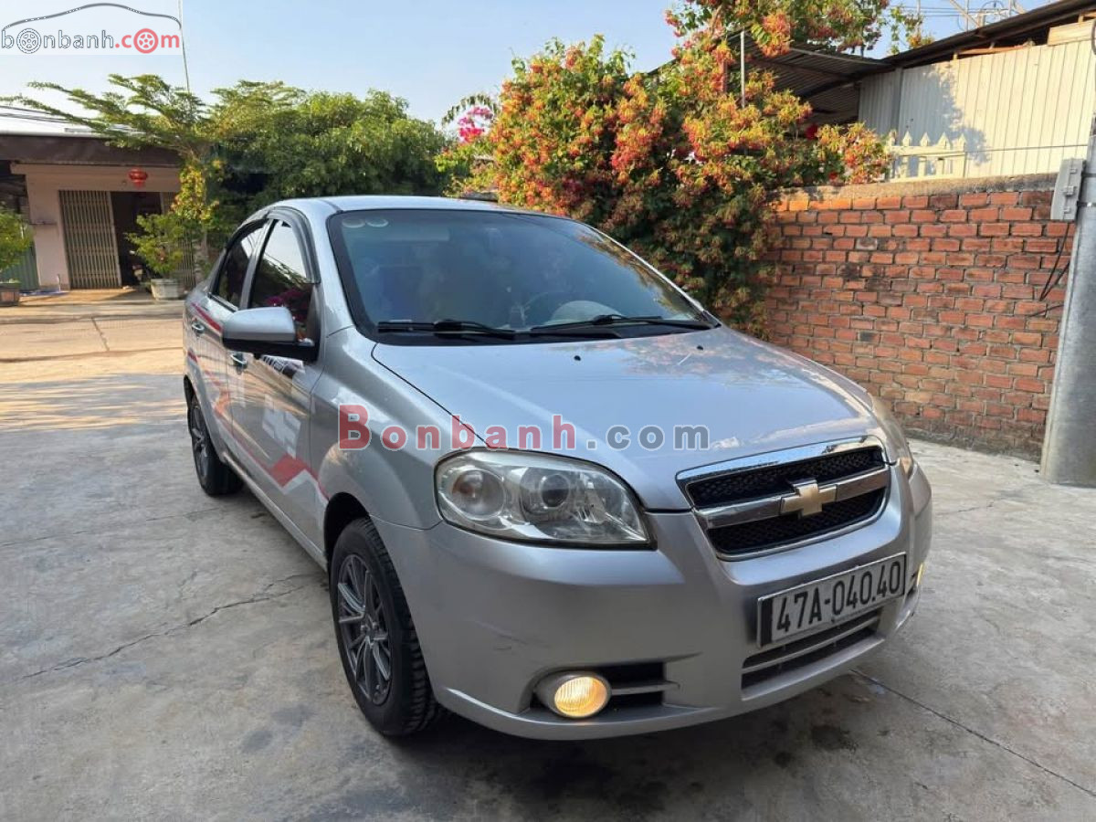 Bán ô tô Chevrolet Aveo 1.5 MT - 2012 - xe cũ