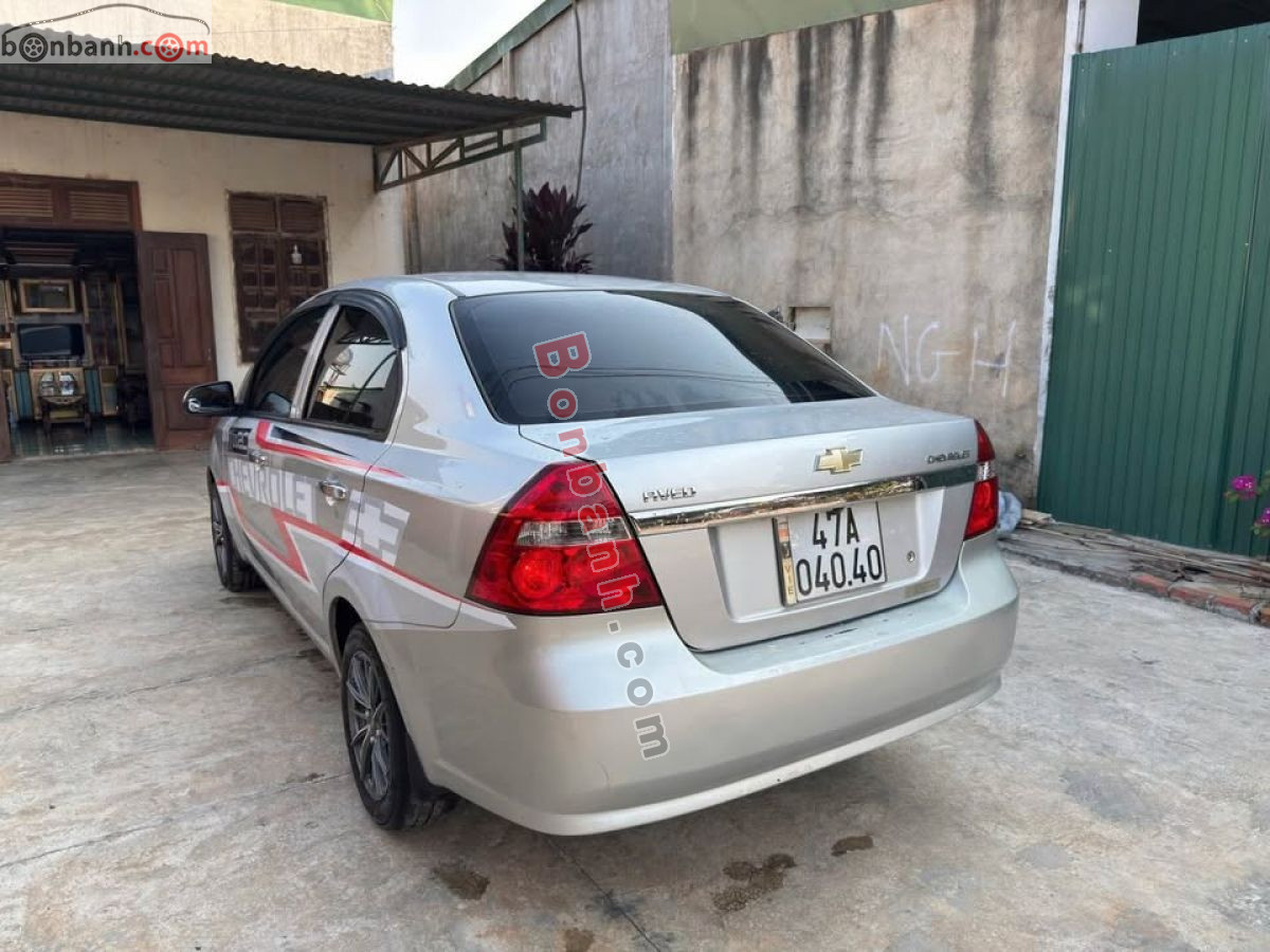 Bán ô tô Chevrolet Aveo 1.5 MT - 2012 - xe cũ