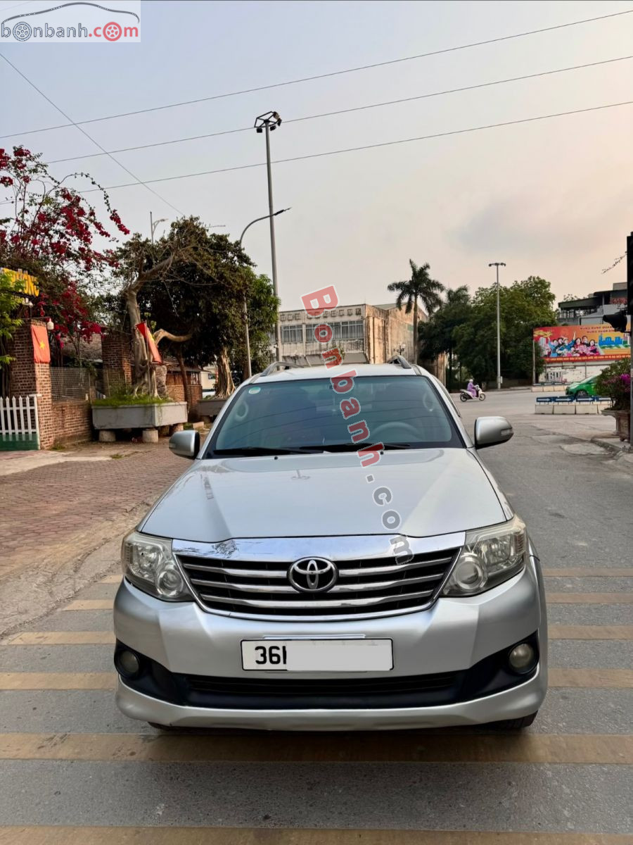 Bán ô tô Toyota Fortuner 2.5G - 2012 - xe cũ