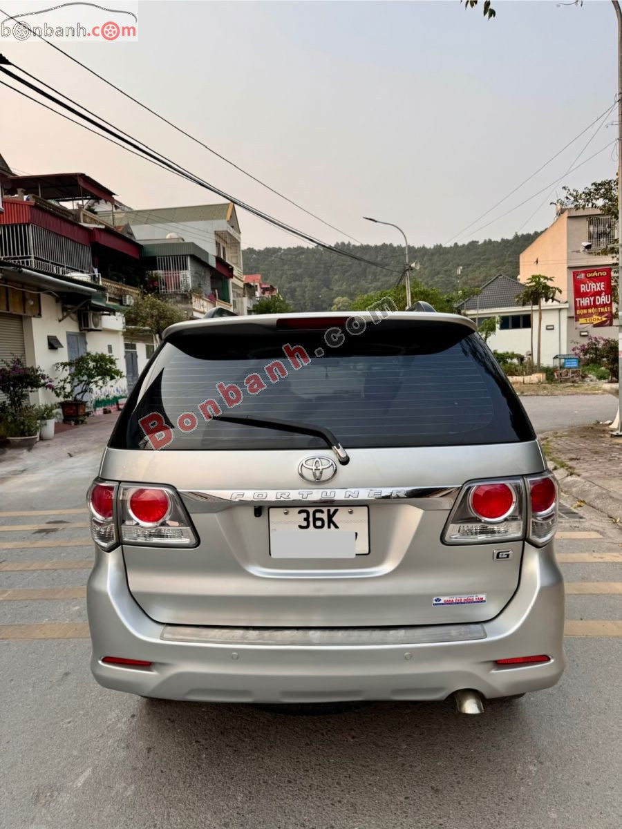Bán ô tô Toyota Fortuner 2.5G - 2012 - xe cũ