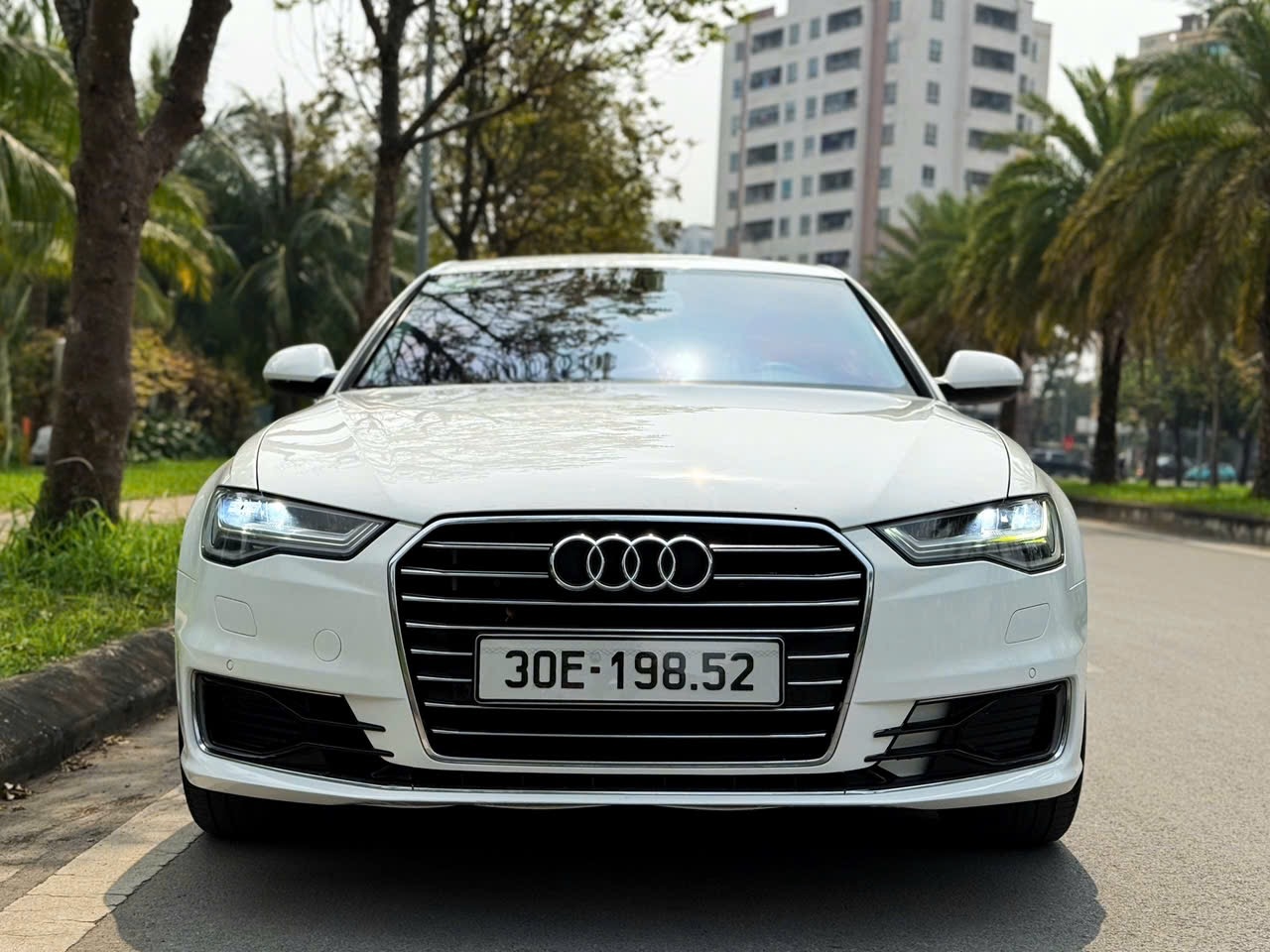 Bán Audi A6 18 TFSI sản xuất năm 2015, màu trắng, nhập khẩu, giá 545tr