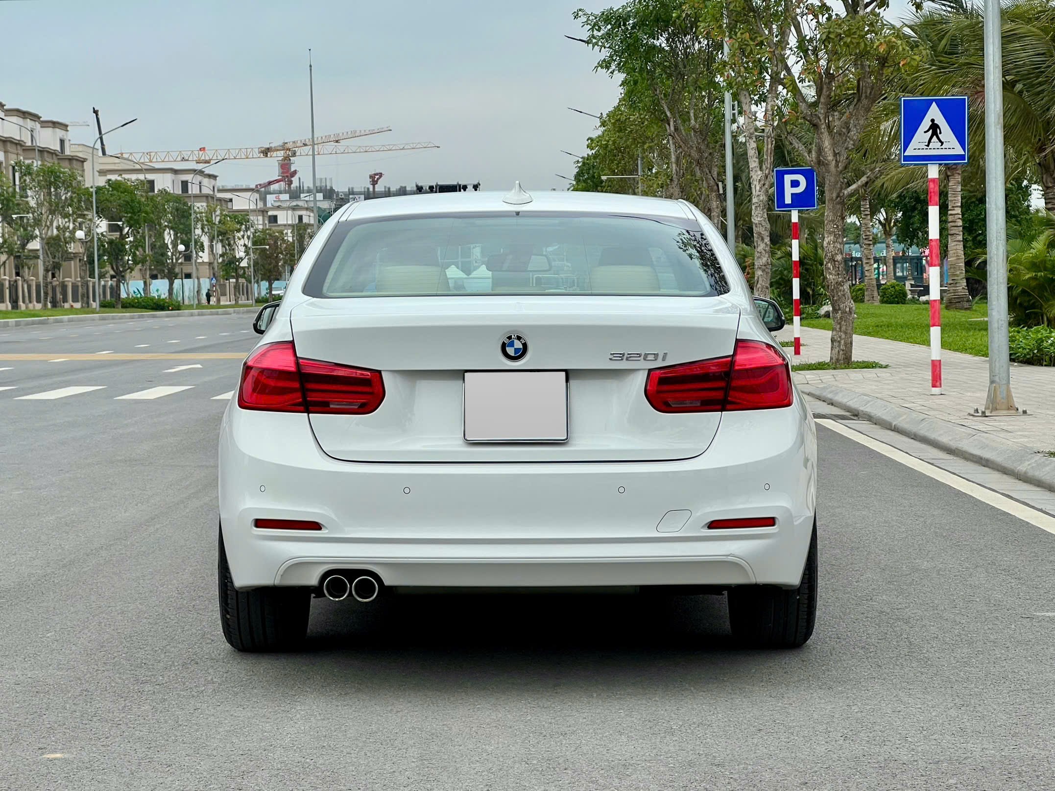 Bán ô tô BMW 3 Series Lci sản xuất 2015, màu trắng, nhập khẩu, giá chỉ 499 triệu