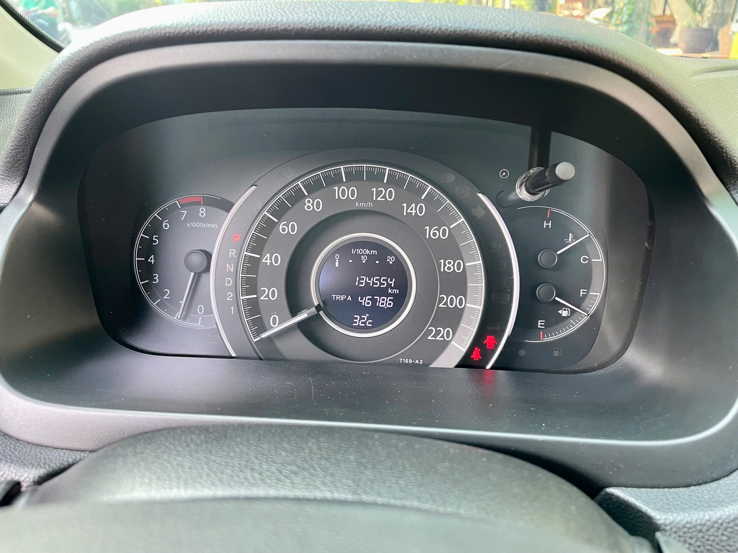 Bán xe Honda CR V 2.4 AT năm sản xuất 2016, màu đen, nhập khẩu, 490tr