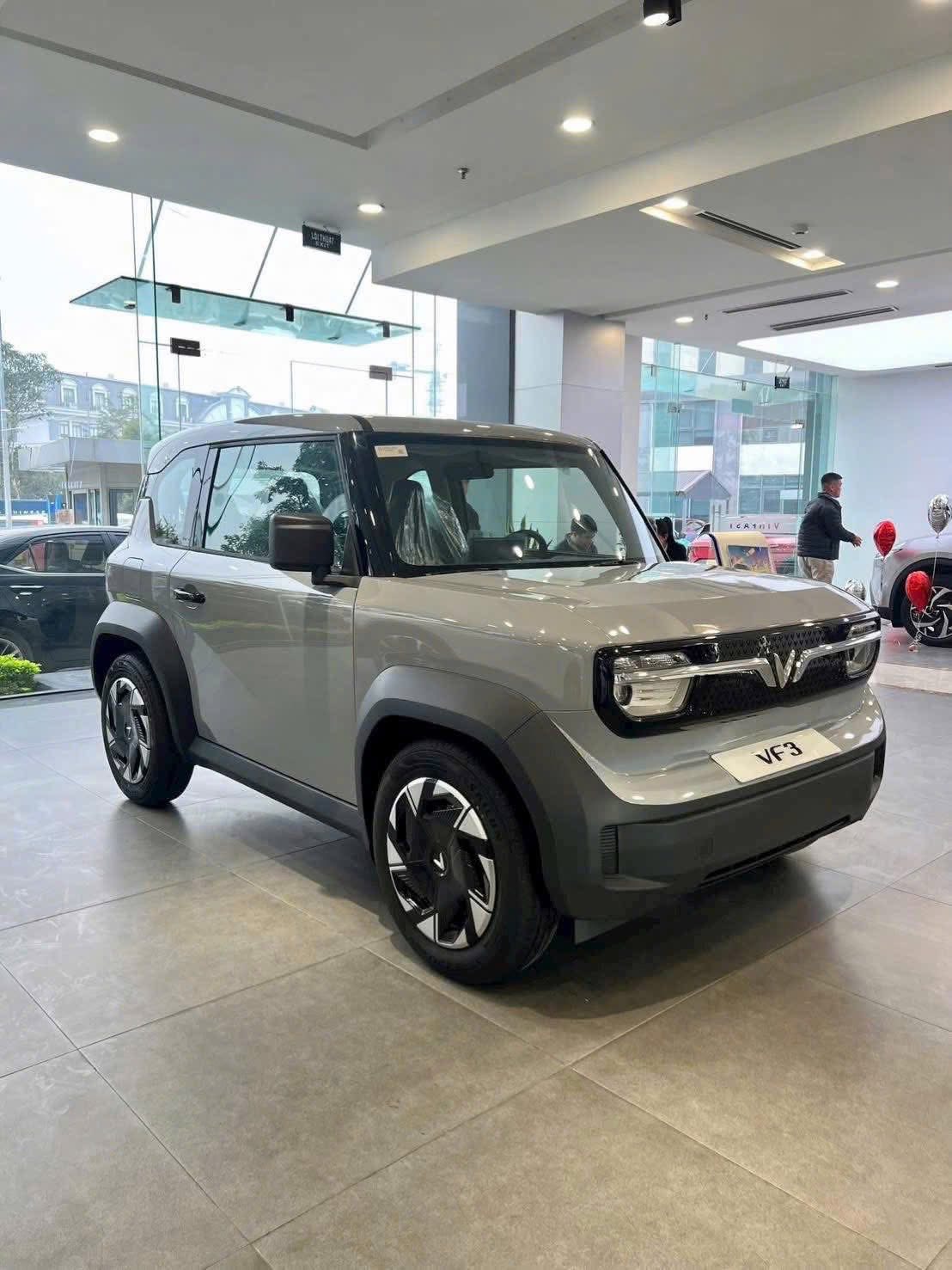 Giá Xe VinFast VF3 Plus Màu Xám Tại Đồng NAi Giao Ngay