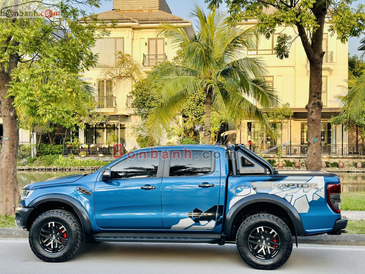 Bán ô tô Ford Ranger Raptor 2.0L 4x4 AT - 2021 - xe cũ