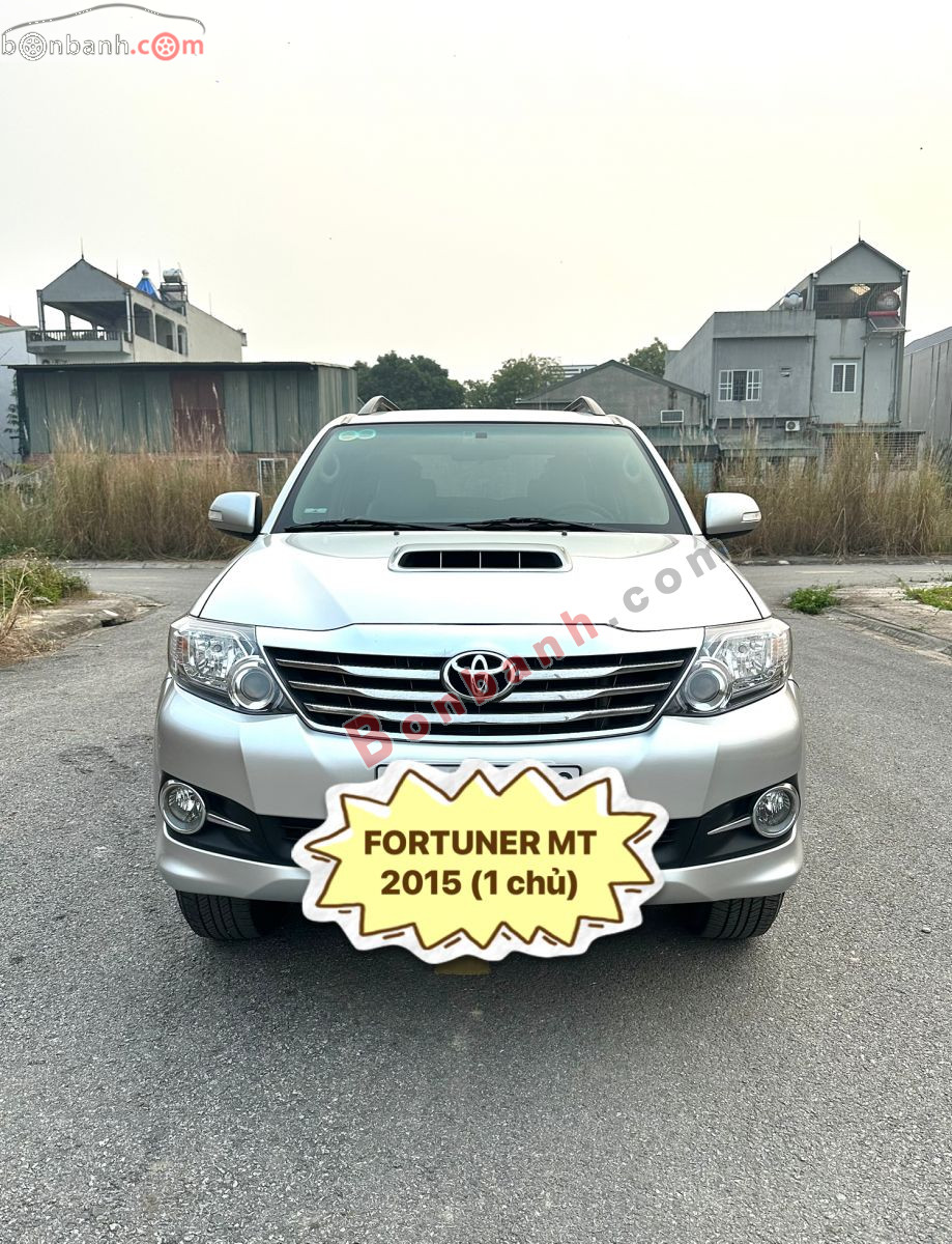 Bán ô tô Toyota Fortuner 2.5G - 2015 - xe cũ