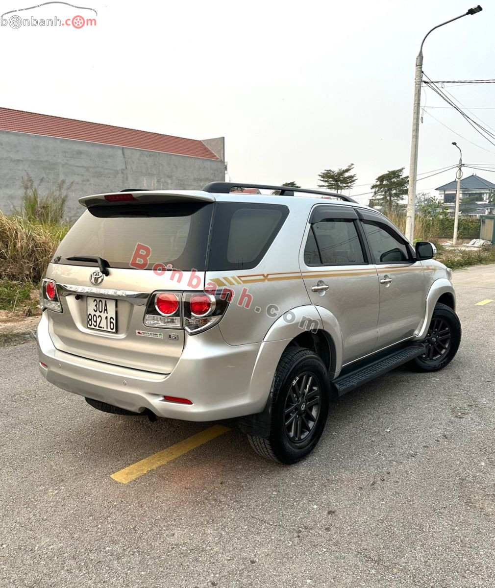 Bán ô tô Toyota Fortuner 2.5G - 2015 - xe cũ