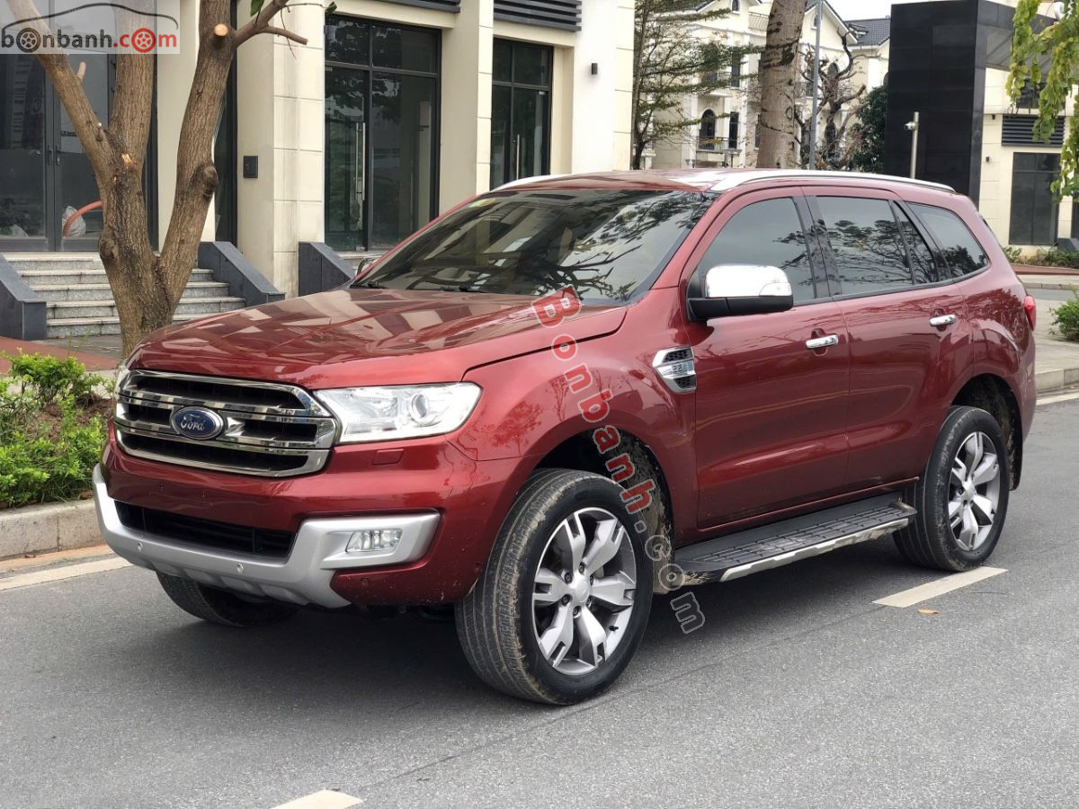 Bán ô tô Ford Everest Titanium 2.2L 4x2 AT - 2016 - xe cũ