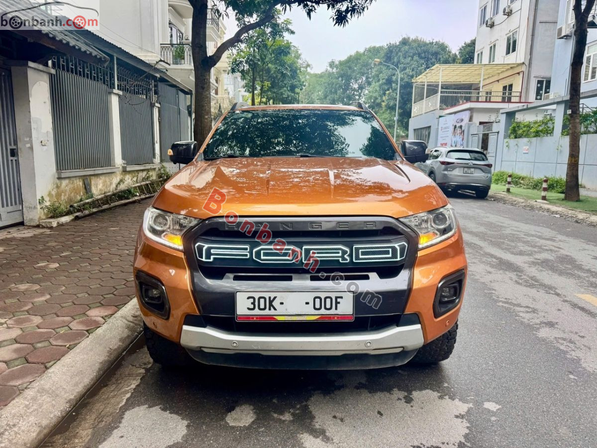 Bán ô tô Ford Ranger Wildtrak 2.0L 4x4 AT - 2018 - xe cũ