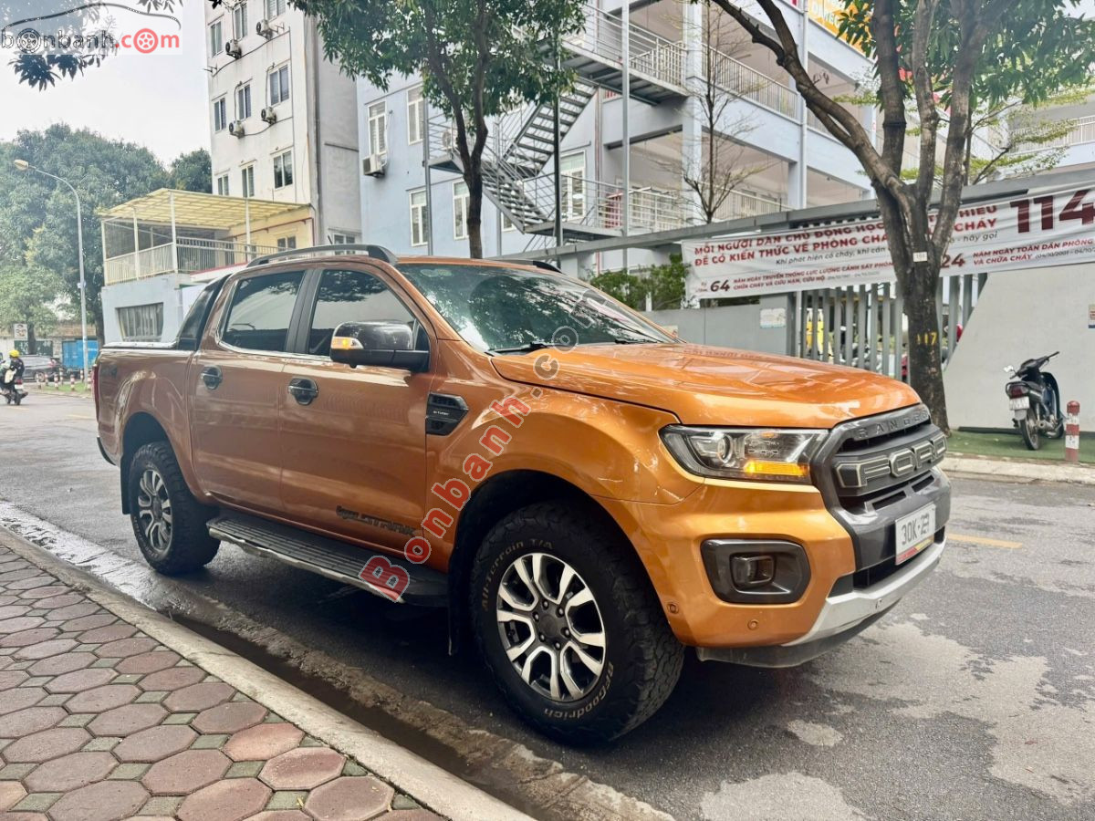 Bán ô tô Ford Ranger Wildtrak 2.0L 4x4 AT - 2018 - xe cũ