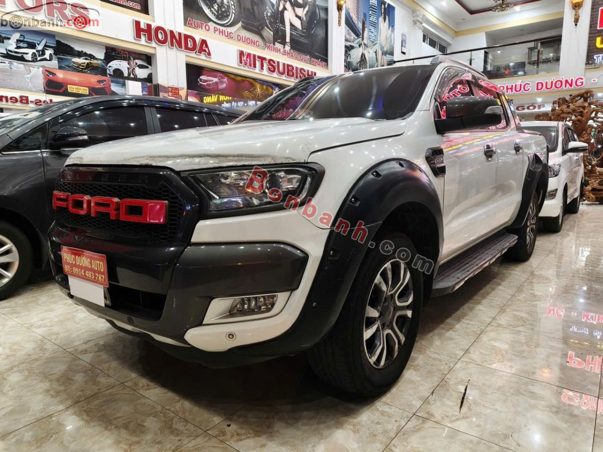 Bán ô tô Ford Ranger Wildtrak 3.2L 4x4 AT - 2017 - xe cũ
