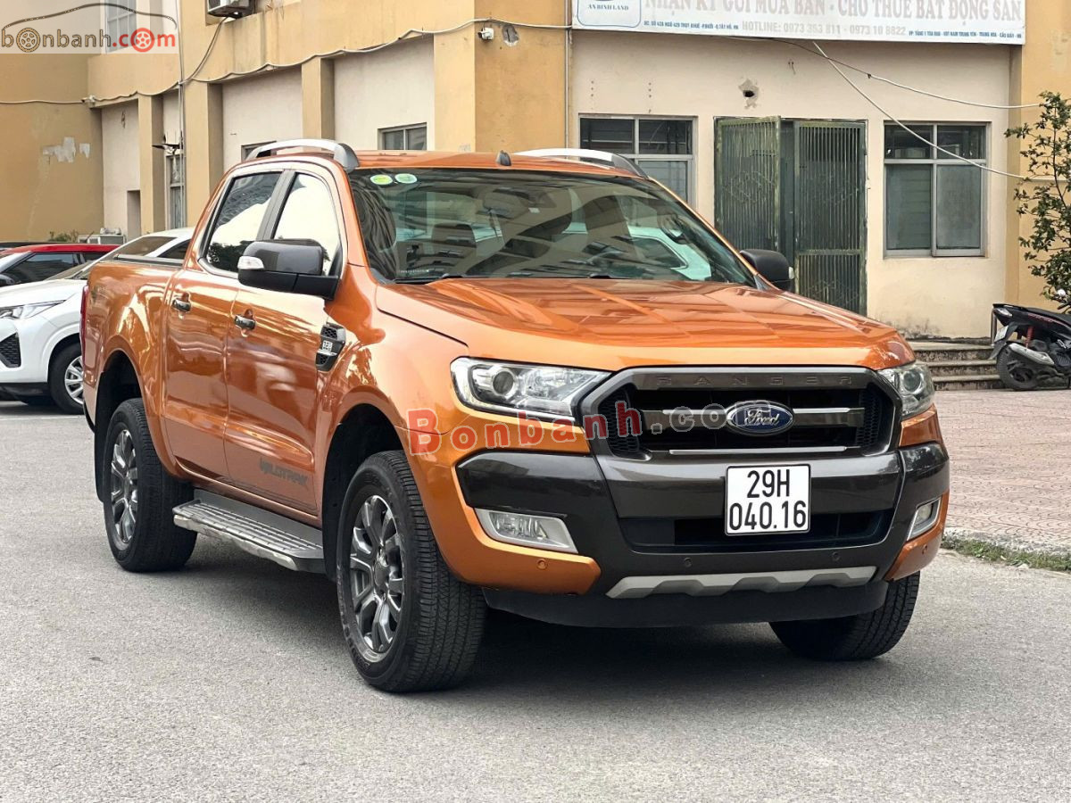 Bán ô tô Ford Ranger Wildtrak 3.2L 4x4 AT - 2016 - xe cũ