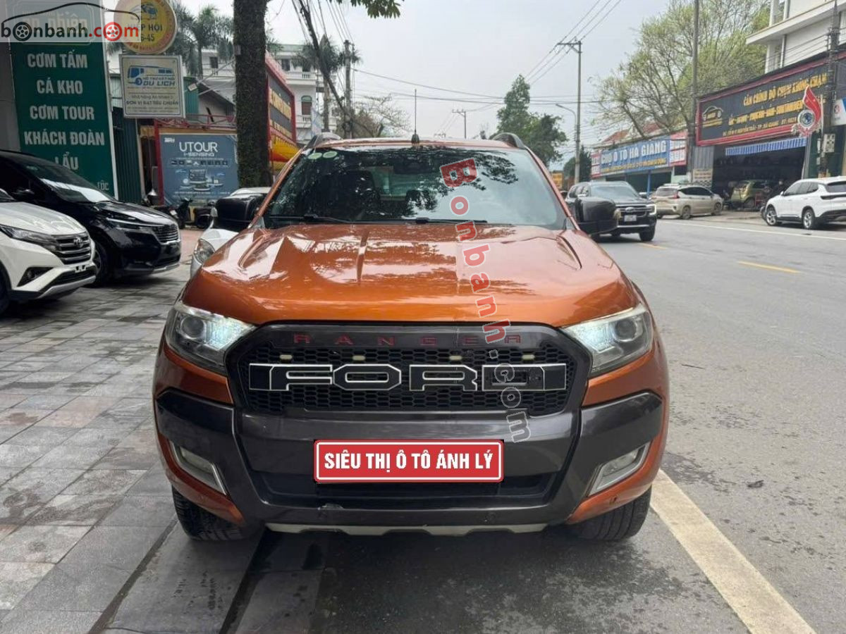 Bán ô tô Ford Ranger Wildtrak 3.2L 4x4 AT - 2016 - xe cũ