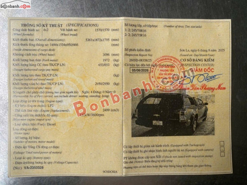 Bán ô tô Chevrolet Colorado LT 2.5L 4x2 AT - 2018 - xe cũ