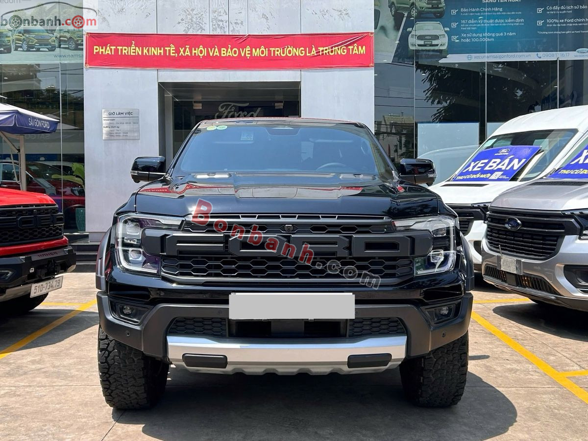 Bán ô tô Ford Ranger Raptor 2.0L 4x4 AT - 2023 - xe cũ
