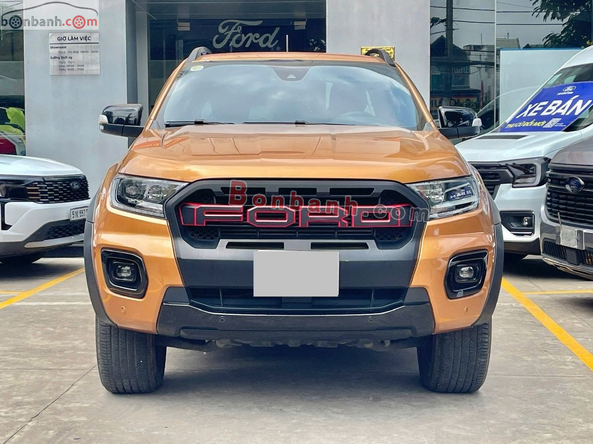 Bán ô tô Ford Ranger Wildtrak 2.0L 4x4 AT - 2022 - xe cũ