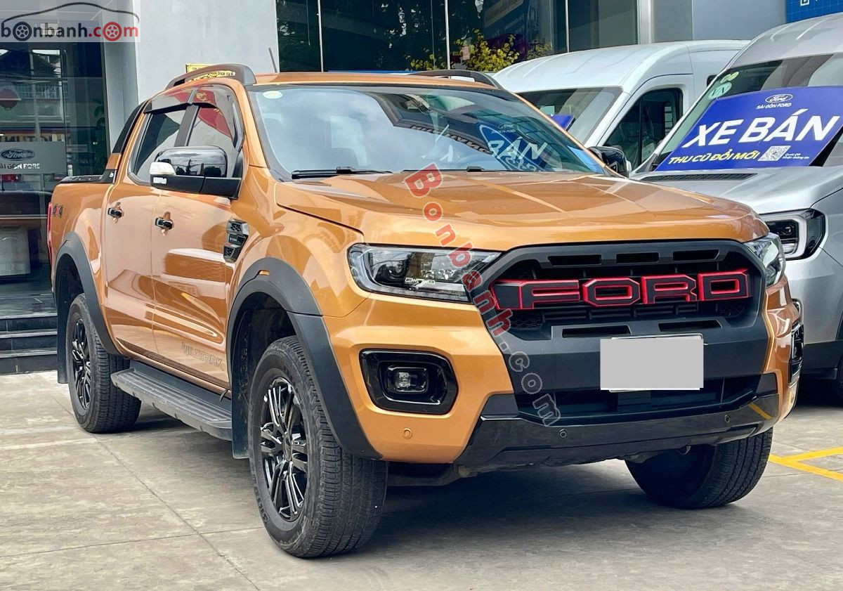 Bán ô tô Ford Ranger Wildtrak 2.0L 4x4 AT - 2022 - xe cũ