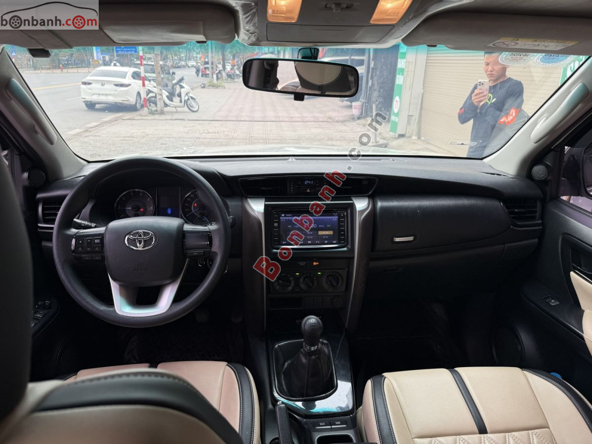 Bán ô tô Toyota Fortuner 2.4G 4x2 MT - 2017 - xe cũ